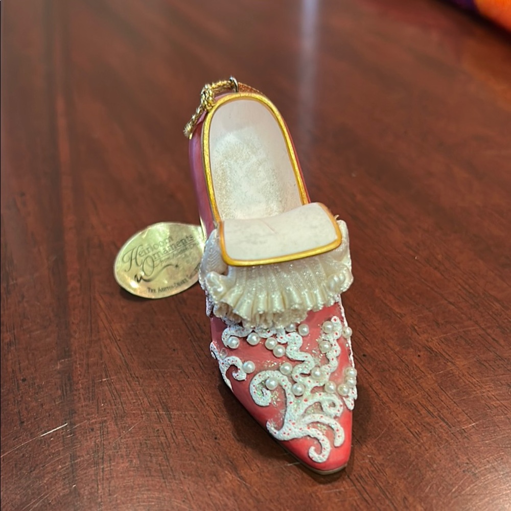 Pink Decorative Shoe Ornament